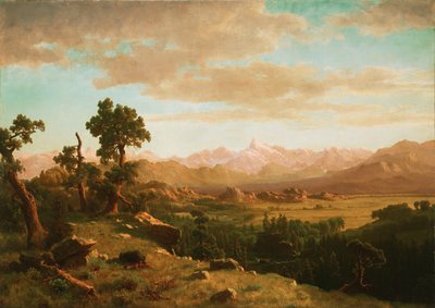 Pays de la rivière Wind - Albert Bierstadt